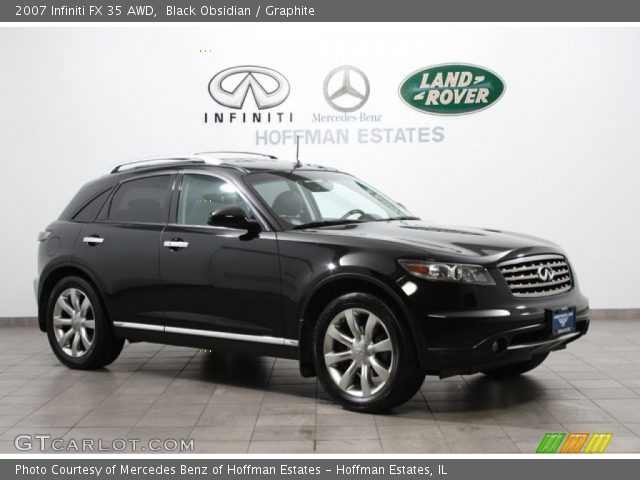 2007 Infiniti FX 35 AWD in Black Obsidian