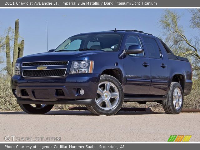 2011 Chevrolet Avalanche LT in Imperial Blue Metallic