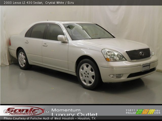 2003 Lexus LS 430 Sedan in Crystal White