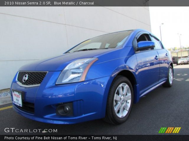 2010 Nissan Sentra 2.0 SR in Blue Metallic