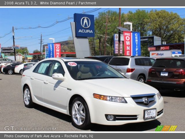 2008 Acura TL 3.2 in White Diamond Pearl