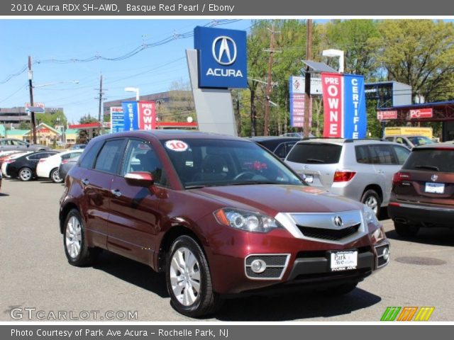 2010 Acura RDX SH-AWD in Basque Red Pearl