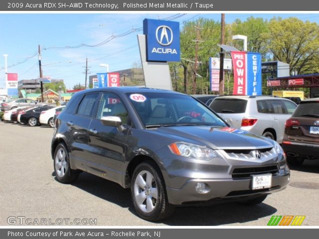 2009 Acura RDX SH-AWD Technology in Polished Metal Metallic