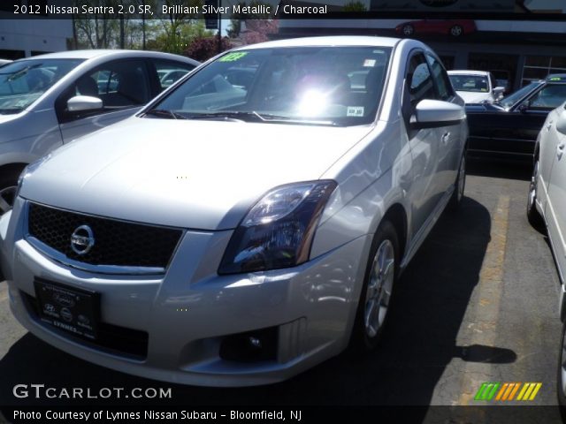 2012 Nissan Sentra 2.0 SR in Brilliant Silver Metallic