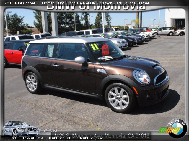2011 Mini Cooper S Clubman in Hot Chocolate Metallic