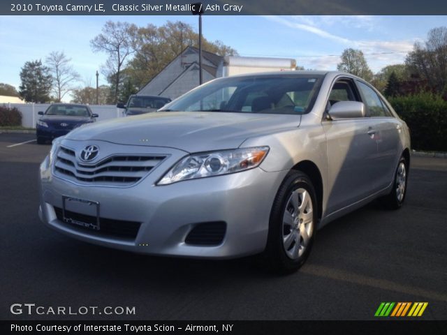2010 Toyota Camry LE in Classic Silver Metallic