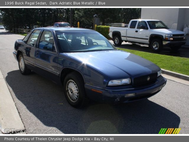 1996 Buick Regal Sedan in Dark Adriatic Blue Metallic