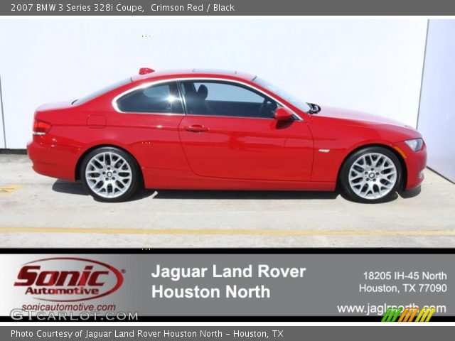 2007 BMW 3 Series 328i Coupe in Crimson Red