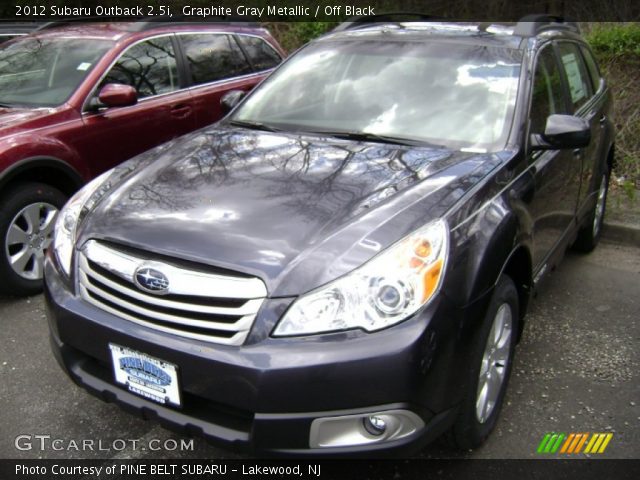 2012 Subaru Outback 2.5i in Graphite Gray Metallic