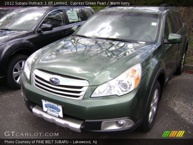 2012 Subaru Outback 3.6R Limited in Cypress Green Pearl