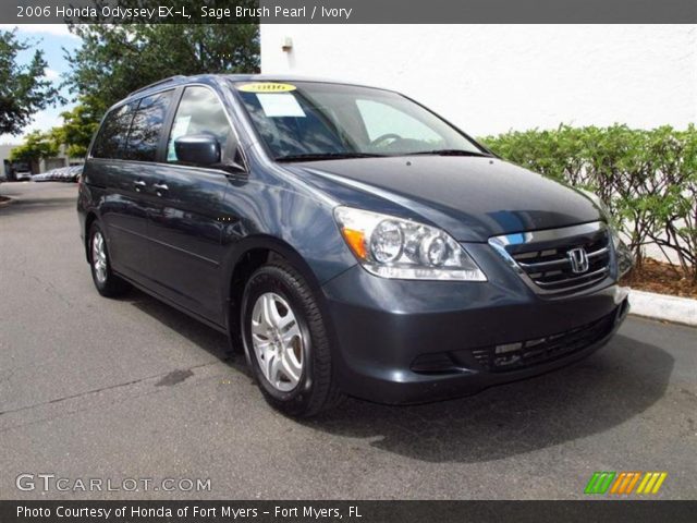 2006 Honda Odyssey EX-L in Sage Brush Pearl