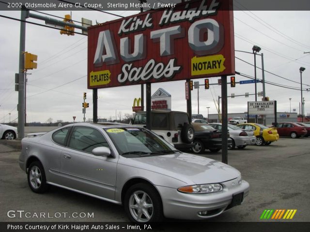 2002 Oldsmobile Alero GL Coupe in Sterling Metallic