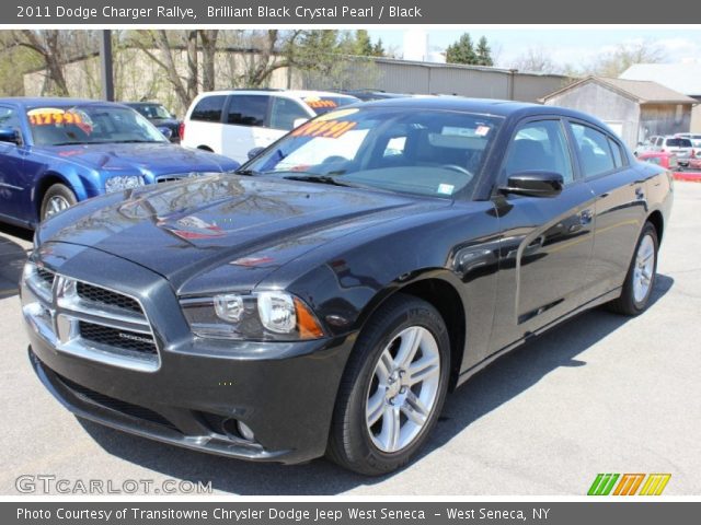 2011 Dodge Charger Rallye in Brilliant Black Crystal Pearl