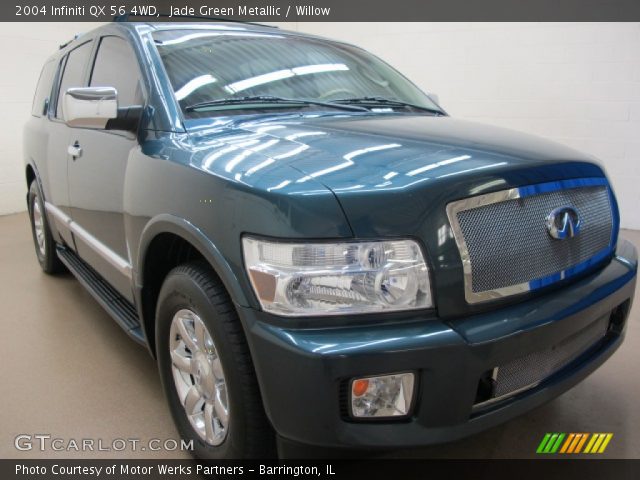 2004 Infiniti QX 56 4WD in Jade Green Metallic