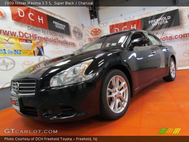 2009 Nissan Maxima 3.5 S in Super Black