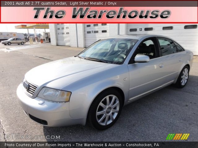 2001 Audi A6 2.7T quattro Sedan in Light Silver Metallic