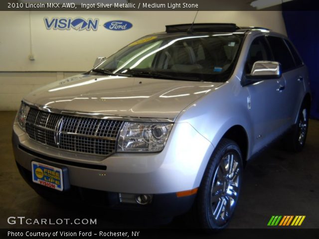 2010 Lincoln MKX AWD in Ingot Silver Metallic