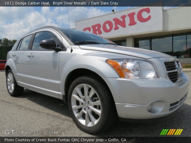 2011 Dodge Caliber Heat in Bright Silver Metallic