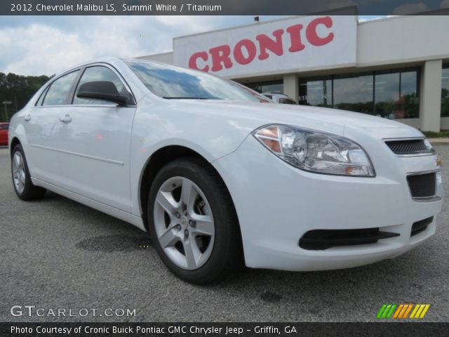 2012 Chevrolet Malibu LS in Summit White