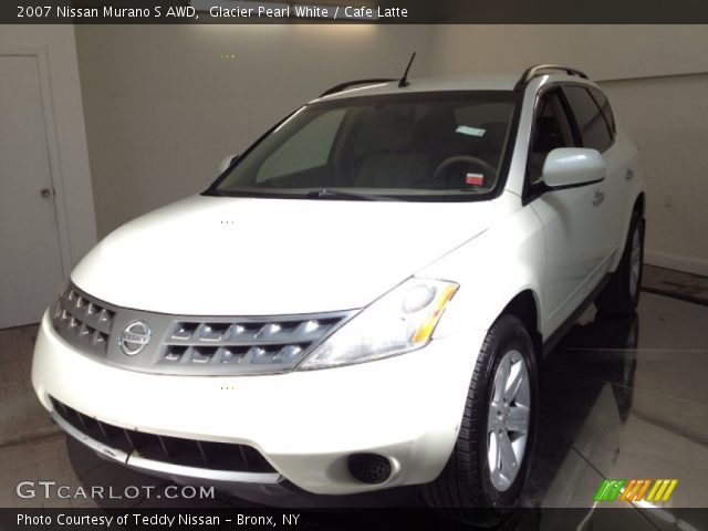 2007 Nissan Murano S AWD in Glacier Pearl White