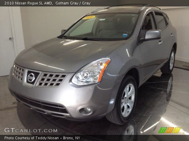 2010 Nissan Rogue SL AWD in Gotham Gray