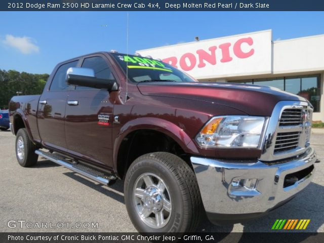 2012 Dodge Ram 2500 HD Laramie Crew Cab 4x4 in Deep Molten Red Pearl