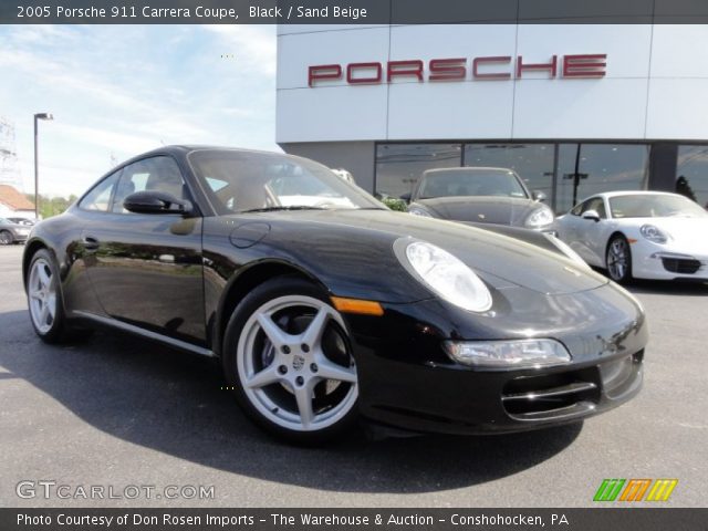 2005 Porsche 911 Carrera Coupe in Black