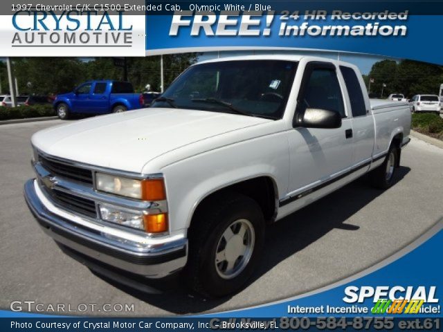 1997 Chevrolet C/K C1500 Extended Cab in Olympic White