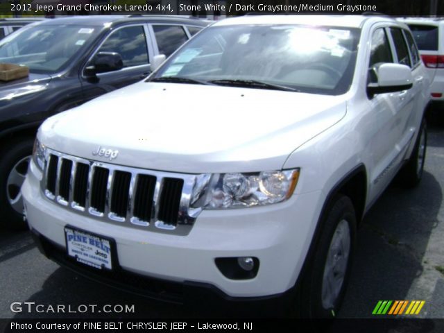 2012 Jeep Grand Cherokee Laredo 4x4 in Stone White