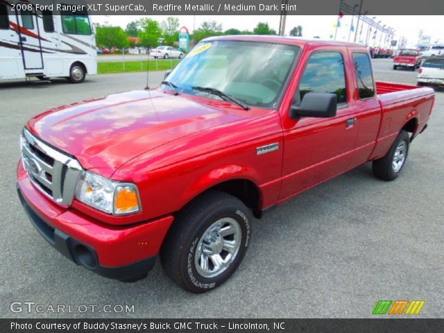 2008 Ford Ranger XLT SuperCab in Redfire Metallic