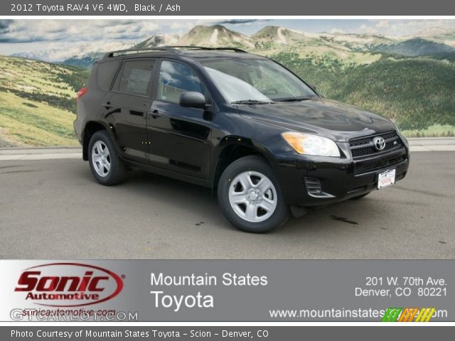 2012 Toyota RAV4 V6 4WD in Black