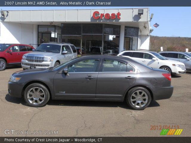 2007 Lincoln MKZ AWD Sedan in Alloy Metallic