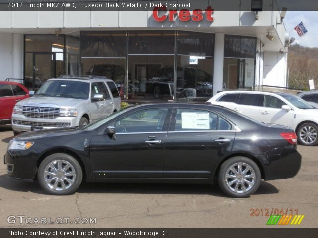 2012 Lincoln MKZ AWD in Tuxedo Black Metallic