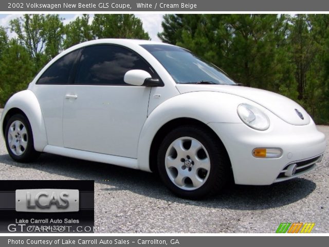 2002 Volkswagen New Beetle GLS Coupe in White