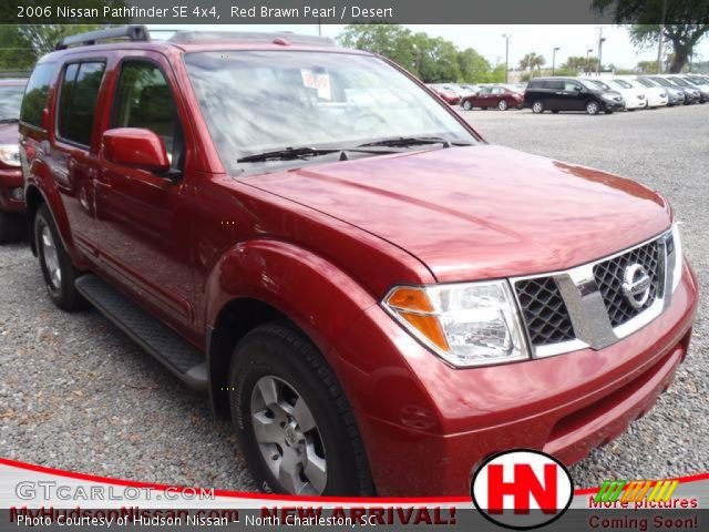 2006 Nissan Pathfinder SE 4x4 in Red Brawn Pearl