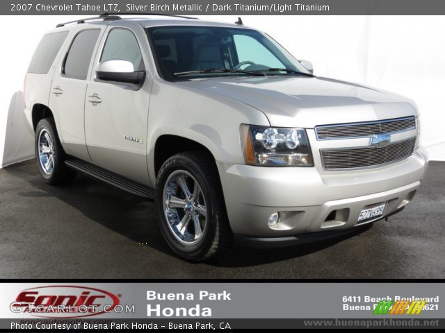 2007 Chevrolet Tahoe LTZ in Silver Birch Metallic