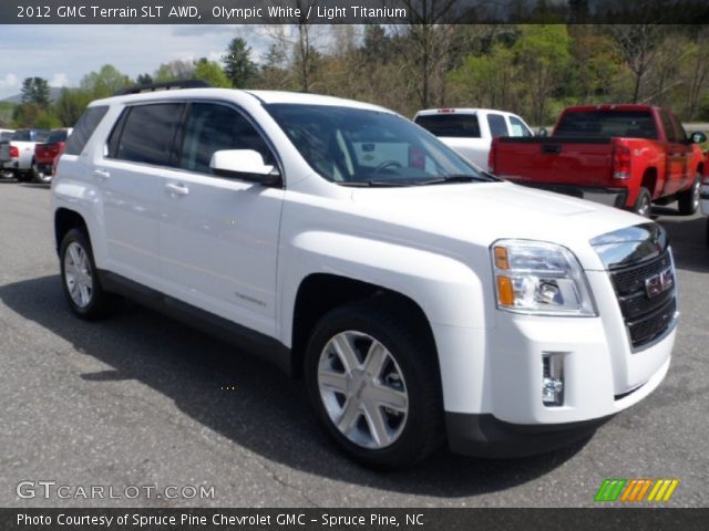 2012 GMC Terrain SLT AWD in Olympic White