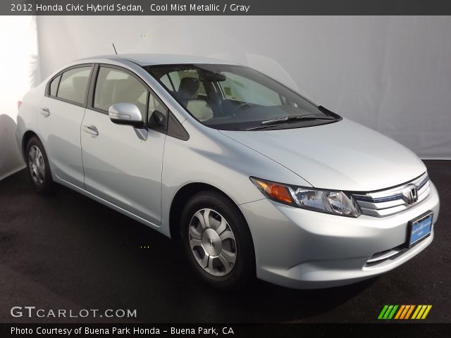 2012 Honda Civic Hybrid Sedan in Cool Mist Metallic