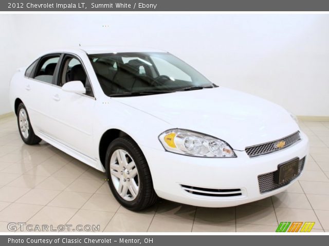 2012 Chevrolet Impala LT in Summit White