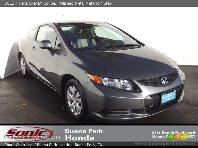 2012 Honda Civic LX Coupe in Polished Metal Metallic