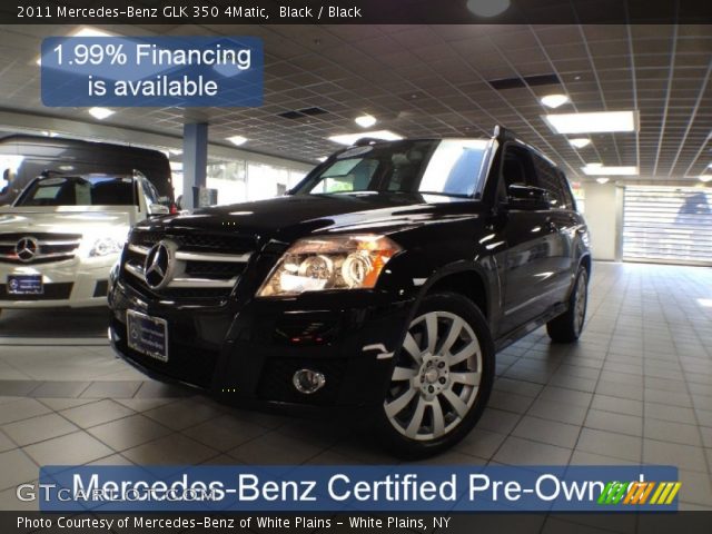 2011 Mercedes-Benz GLK 350 4Matic in Black