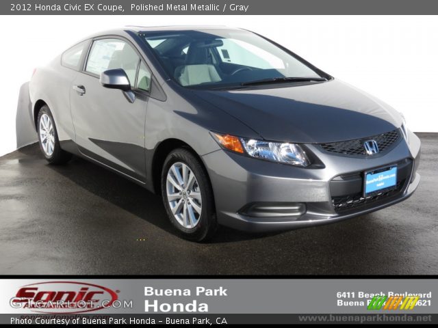 2012 Honda Civic EX Coupe in Polished Metal Metallic