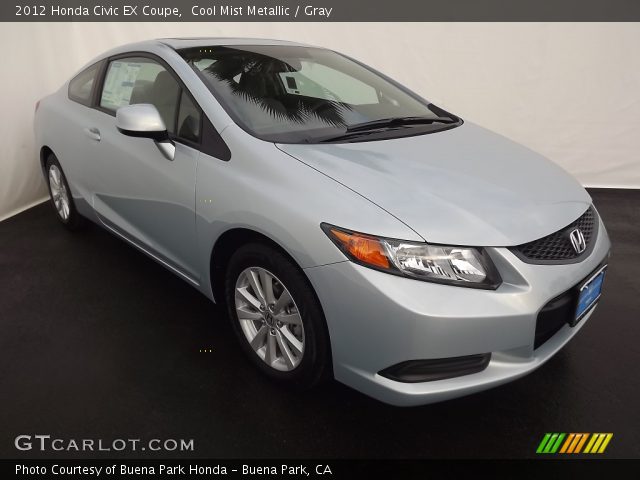 2012 Honda Civic EX Coupe in Cool Mist Metallic