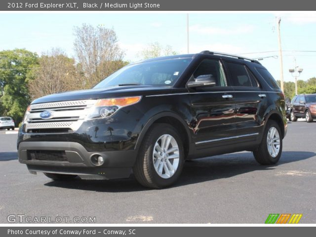 2012 Ford Explorer XLT in Black