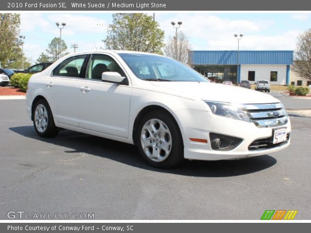 2010 Ford Fusion SE in White Suede