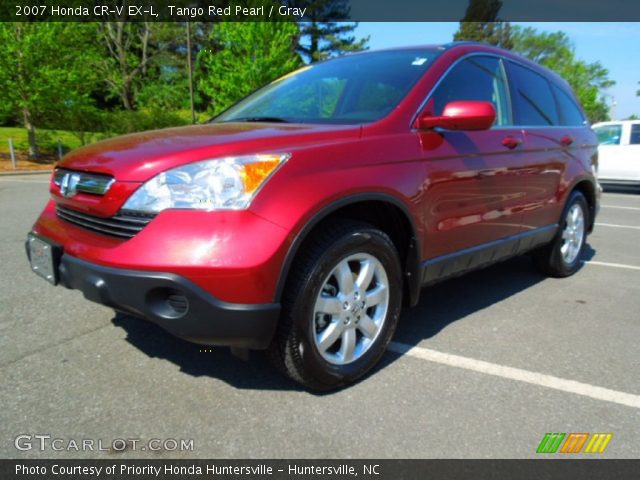2007 Honda CR-V EX-L in Tango Red Pearl