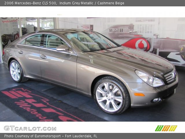 2006 Mercedes-Benz CLS 500 in Indium Grey Metallic