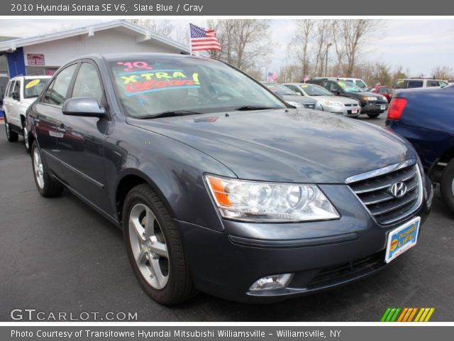 2010 Hyundai Sonata SE V6 in Slate Blue