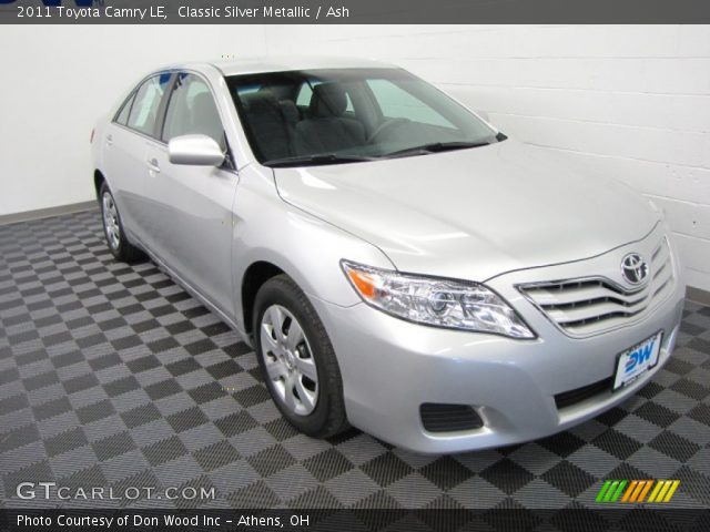 2011 Toyota Camry LE in Classic Silver Metallic