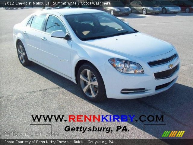 2012 Chevrolet Malibu LT in Summit White